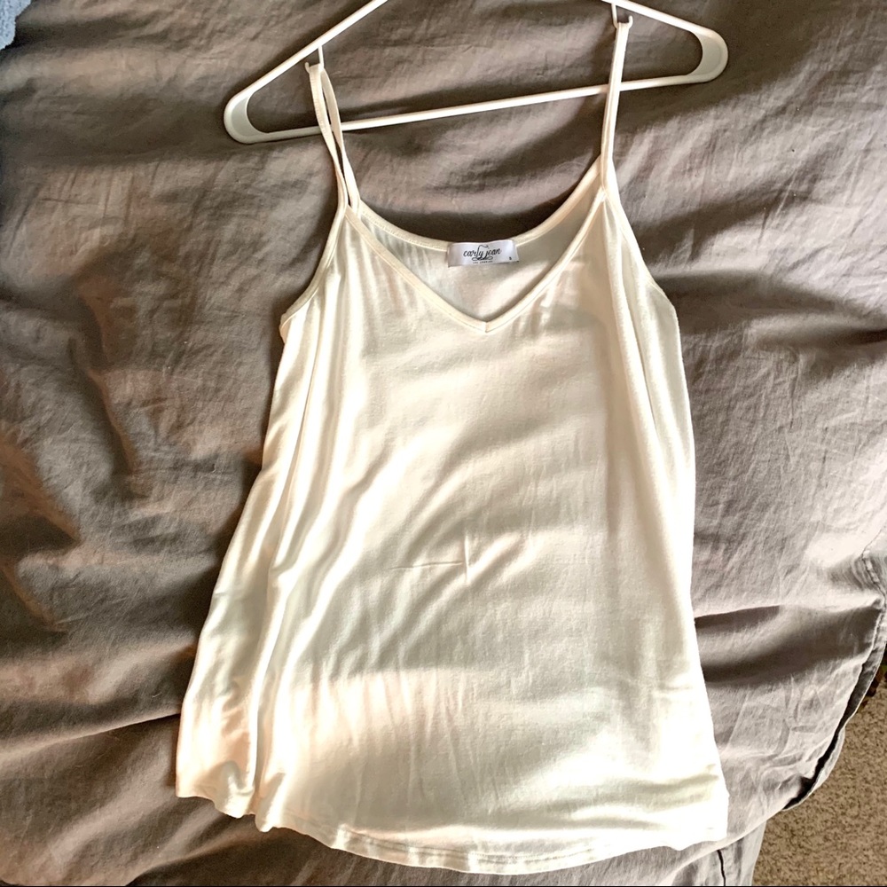 CJLA spaghetti strap tank